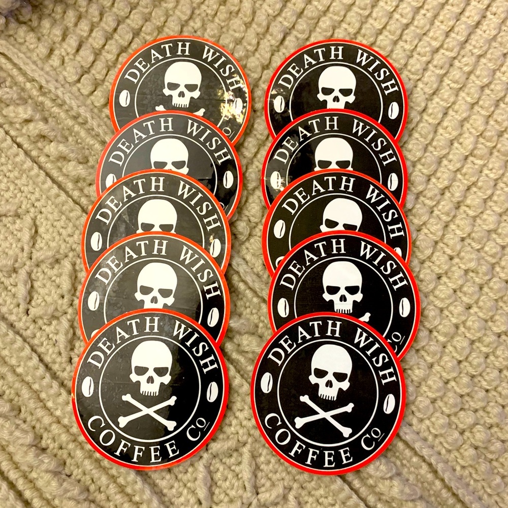 Deathwish Coffee Sticker Set3